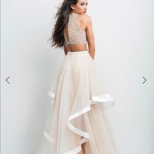 Beautiful Two piece Prom dress